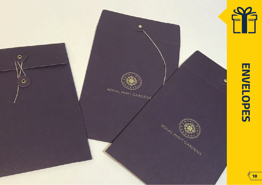 10 envelopes