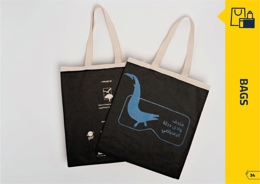 34 tote bags
