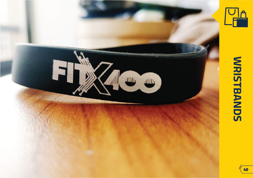 40 wrist bands