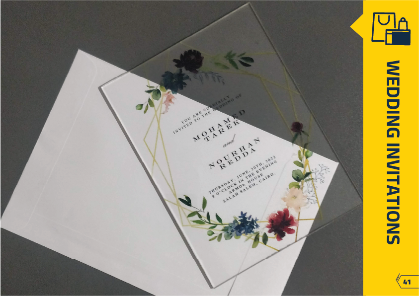 41 wedding invitations